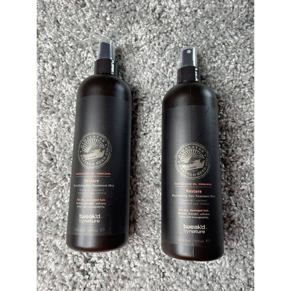 Lot of 2 Tweak'd Dhatelo Nature Restore Revitalizing Hair Treatment Mist 16oz - Picture 1 of 4